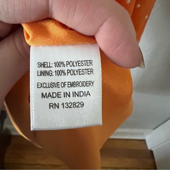 Revolve Privacy Please Miah Orange Mini Dress - Picture 9 of 10